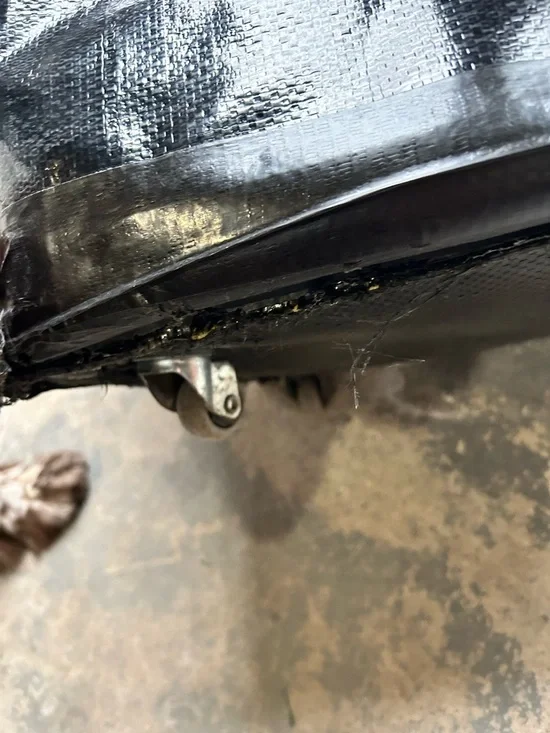 HULKEN Original | Black Glossy Tote Bag | Original Large - Picture 8 of 10